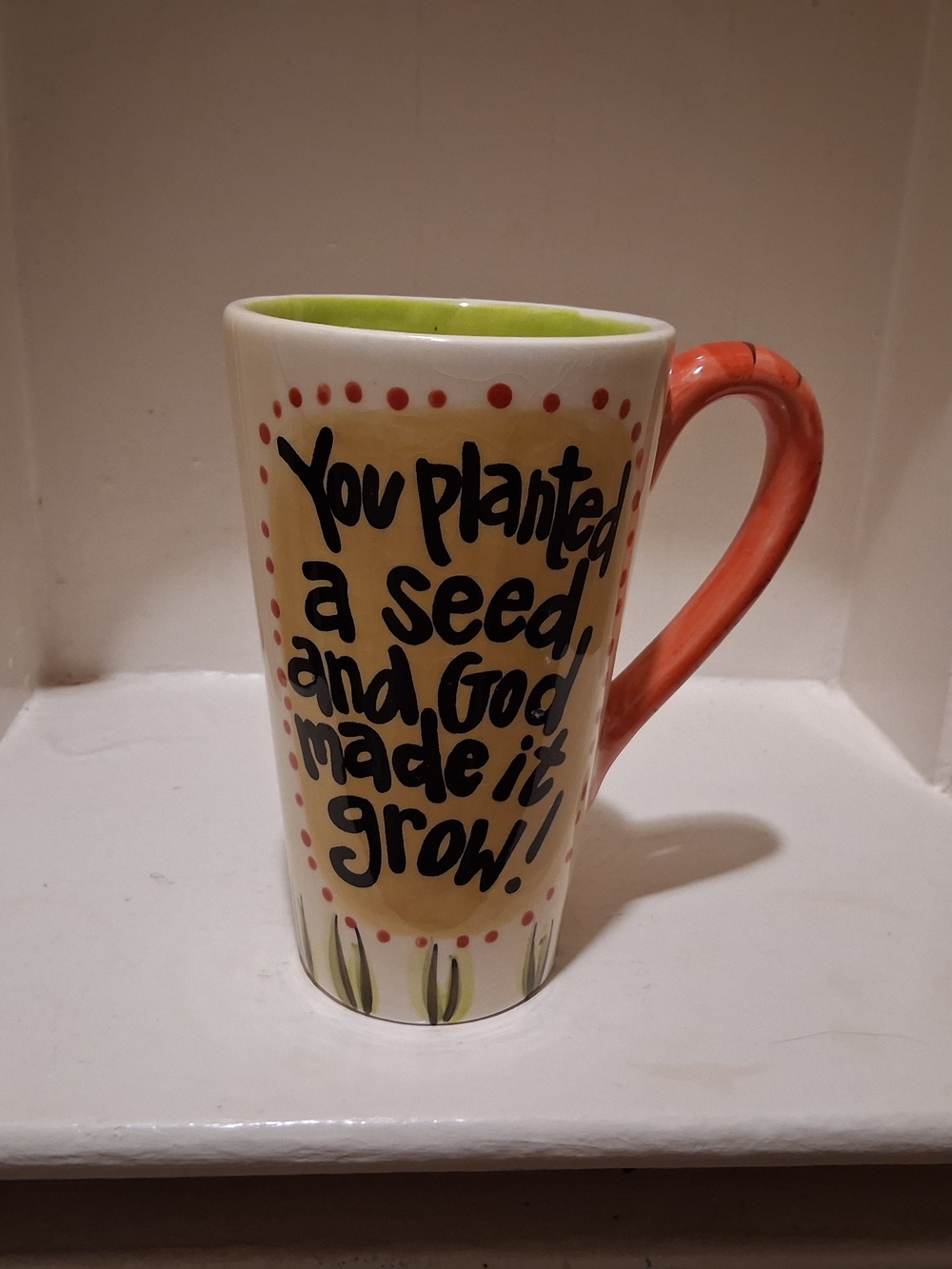 Laura Kirkland Designs For Glory Haus Hand Painted Tall Mug
